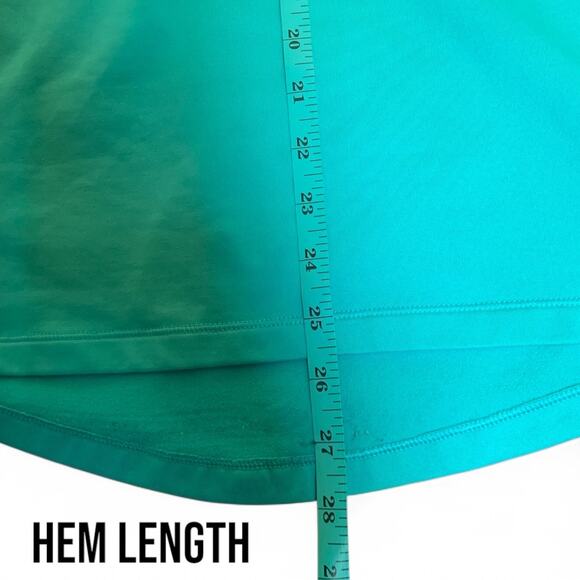 Nike Pro Dri-Fit Half Zip Mock Neck Women’s-Turquoise/Aqua-Size Small - Picture 6 of 12